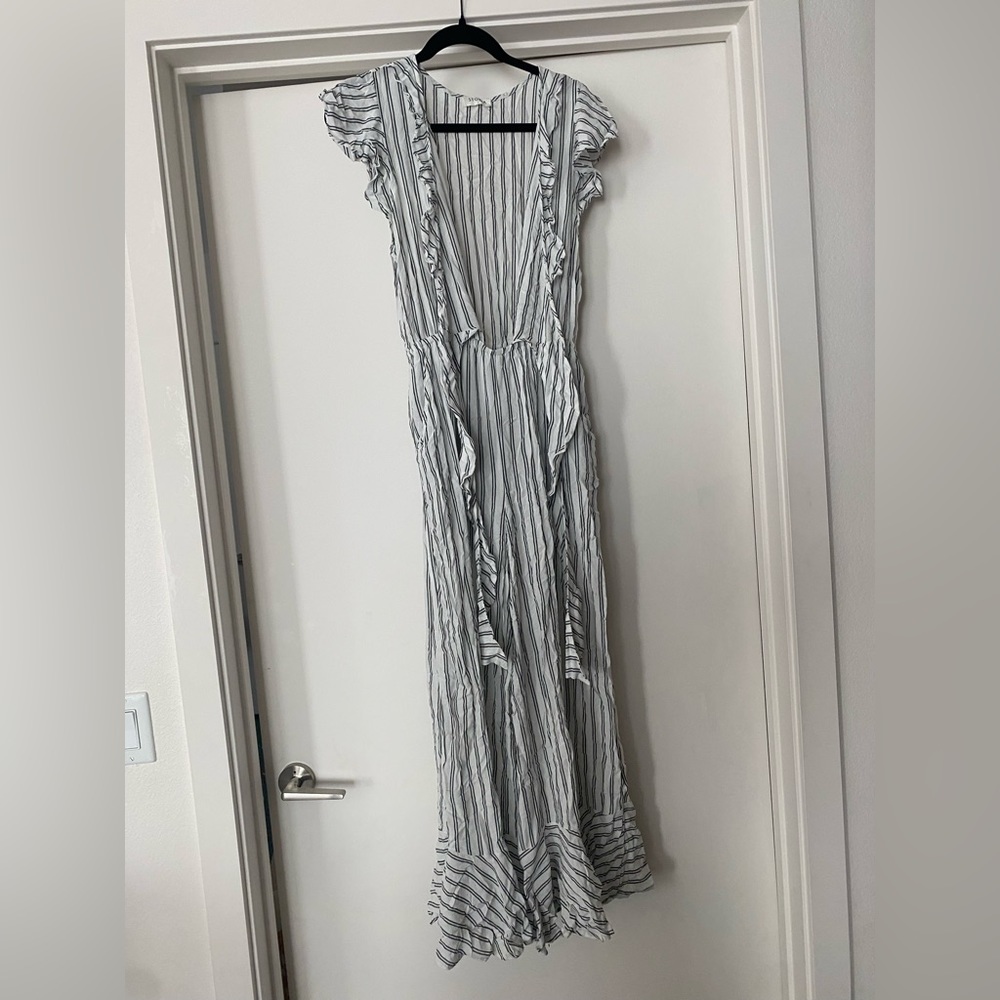 Storia pin stripe jumpsuit